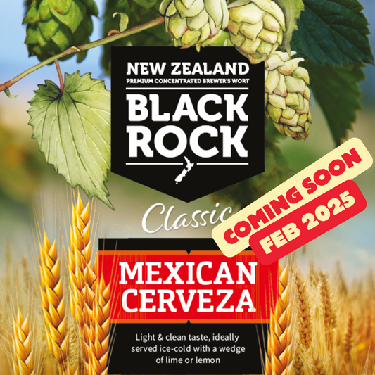 Black Rock Mexican Cerveza - Coming Soon Feb 2025!