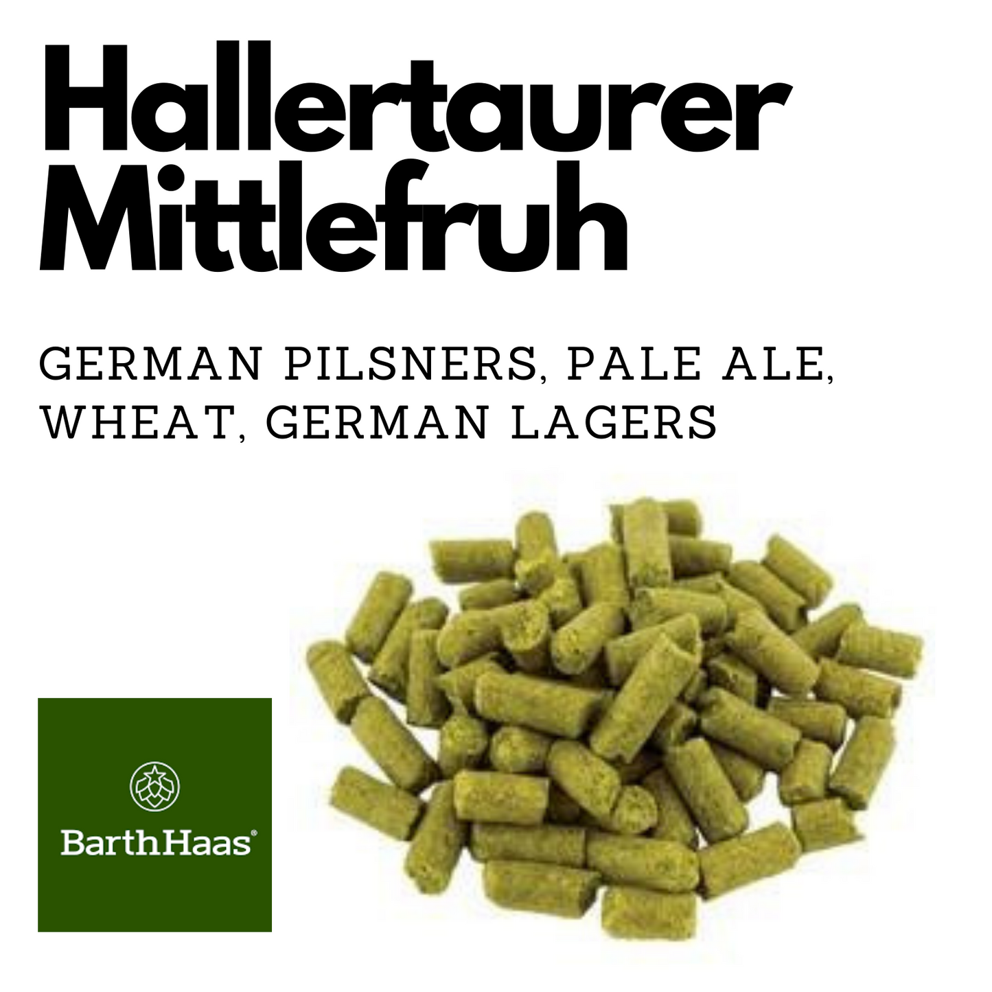 Hallertaurer Mittlefruh Bulk 500g