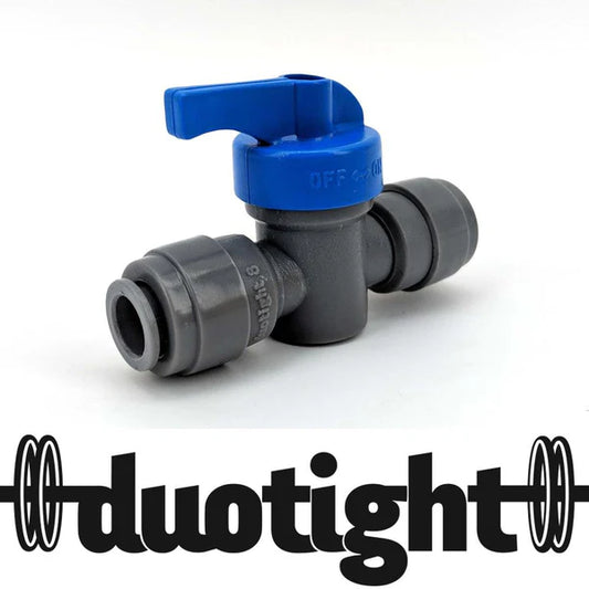 Duotight 8mm Female Ball Valve / Shut off Valve