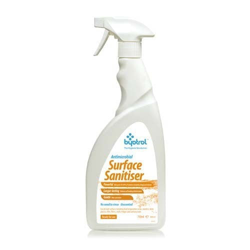 Antimicrobial surface sanitizer - No Rinse